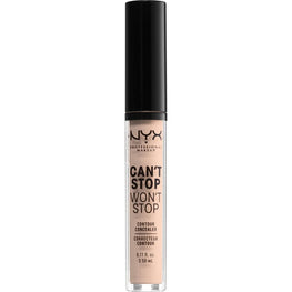 NYX Cant Stop Wont Stop Contour Concealer 1.5 - Fair 0.11 Fl Oz