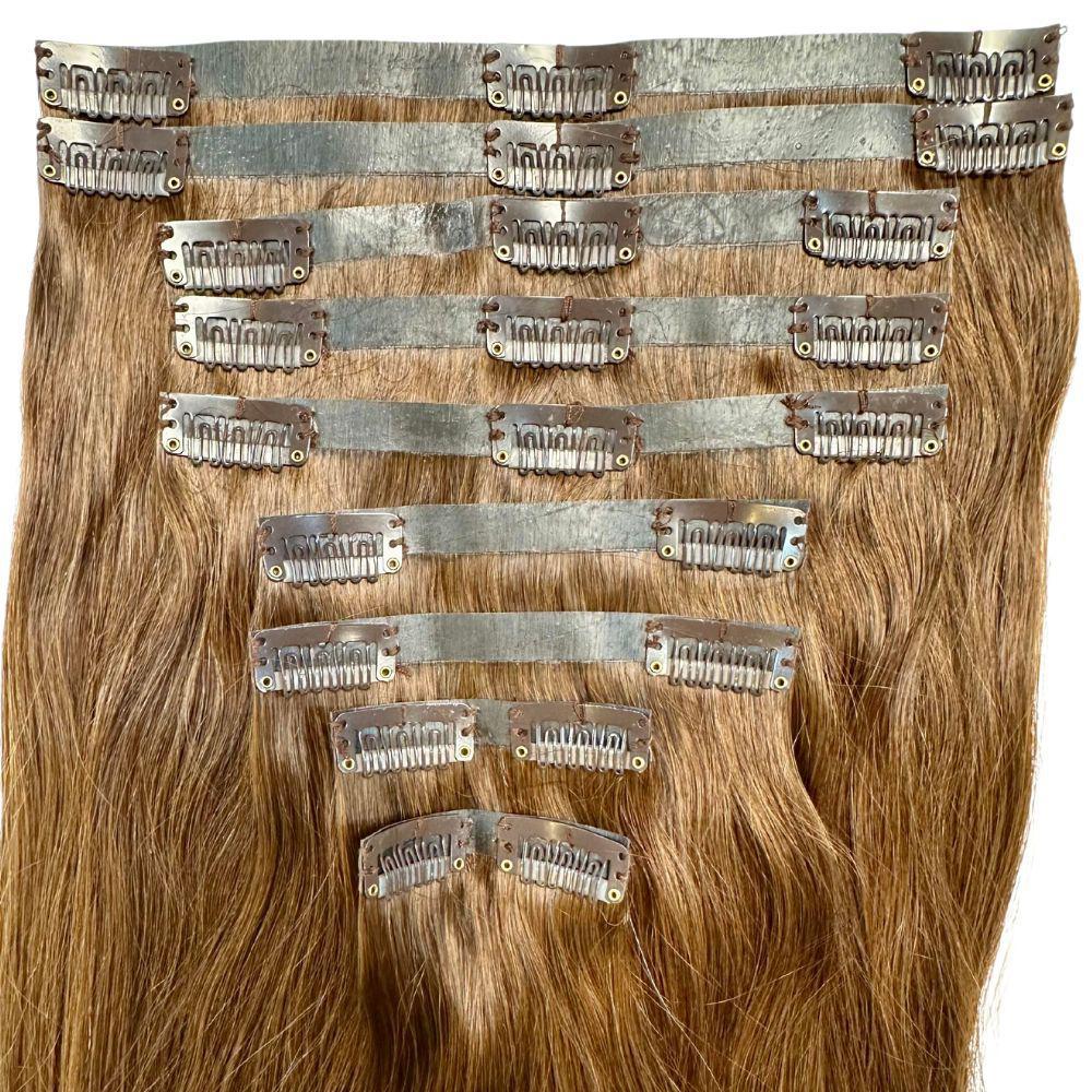 Medium Brown Seamless Clip-In Medium Brown Seamless Clip-In